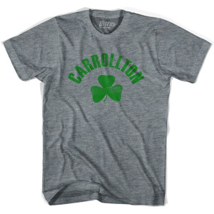 Carrollton Shamrock Youth Tri-Blend T-shirt - Athletic Grey Carrollton Shamrock Youth Tri-Blend T-shirt - Athletic Grey