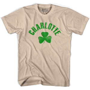 Charlotte Shamrock Cotton T-Shirt - Creme