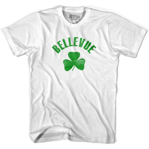 Bellevue Shamrock Cotton T-shirt - White