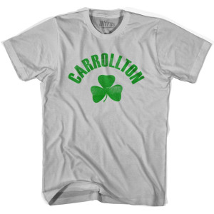 Carrollton Shamrock Cotton T-Shirt - Cool Grey