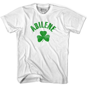 Abilene Shamrock Cotton T-shirt - White