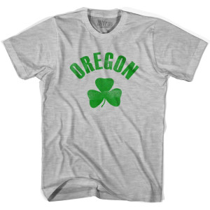 Oregon State Shamrock Womens Cotton T-Shirt - Grey Heather Oregon State Shamrock Womens Cotton T-Shirt - Grey Heather