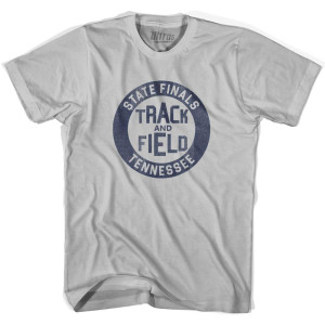 Tennessee State Finals Track and Field Adult Cotton T-Shirt - Cool Grey
