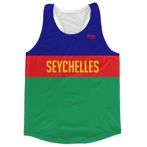 Seychelles Country Finish Line Running Tank Top Racerback Track and Cross Country Singlet Jersey Made in USA - Red Blue Green Seychelles Country Finish Line Running Tank Top Racerback Track and Cross Country Singlet Jersey Made in USA - Red Blue Green
