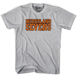 Nederland Sevens Rugby T-Shirt - Cool Grey Nederland Sevens Rugby T-Shirt - Cool Grey