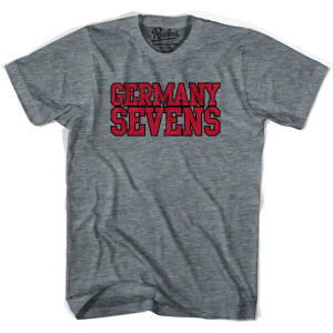 Germany Sevens Rugby T-shirt - Athletic Grey Germany Sevens Rugby T-shirt - Athletic Grey
