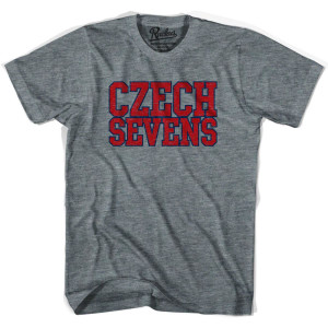Czech Sevens Rugby T-shirt - Athletic Grey Czech Sevens Rugby T-shirt - Athletic Grey