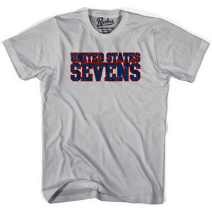 United States Sevens (Navy Version) Rugby T-Shirt - Cool Grey United States Sevens (Navy Version) Rugby T-Shirt - Cool Grey