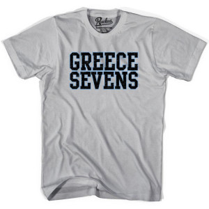 Greece Sevens Rugby T-Shirt - Cool Grey Greece Sevens Rugby T-Shirt - Cool Grey