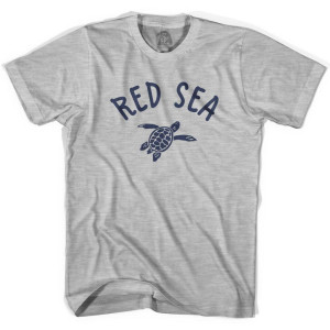 Red Sea Beach Sea Turtle Youth Cotton T-Shirt - Grey Heather Red Sea Beach Sea Turtle Youth Cotton T-Shirt - Grey Heather