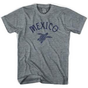 Mexico Beach Sea Turtle Youth Tri-Blend T-shirt - Athletic Grey Mexico Beach Sea Turtle Youth Tri-Blend T-shirt - Athletic Grey