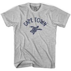 Cape Town Beach Sea Turtle Youth Cotton T-Shirt - Grey Heather Cape Town Beach Sea Turtle Youth Cotton T-Shirt - Grey Heather