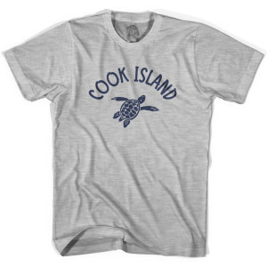 Cook Island Beach Sea Turtle Youth Cotton T-Shirt - Grey Heather Cook Island Beach Sea Turtle Youth Cotton T-Shirt - Grey Heather