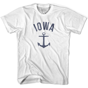 Iowa State Anchor Home Cotton Youth T-shirt - White Iowa State Anchor Home Cotton Youth T-shirt - White