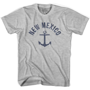New Mexico State Anchor Home Cotton Youth T-Shirt - Grey Heather New Mexico State Anchor Home Cotton Youth T-Shirt - Grey Heather