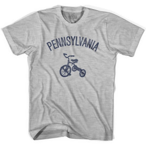 Pennsylvania State Tricycle Youth Cotton T-Shirt - Grey Heather Pennsylvania State Tricycle Youth Cotton T-Shirt - Grey Heather