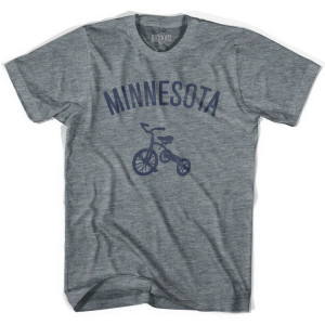 Minnesota State Tricycle Youth Tri-Blend T-shirt - Athletic Grey Minnesota State Tricycle Youth Tri-Blend T-shirt - Athletic Grey