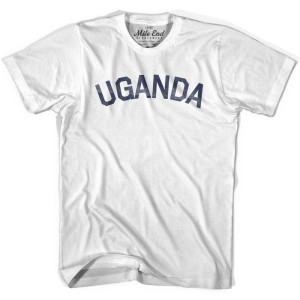 Uganda Vintage T-Shirt - Adult - Grey Heather