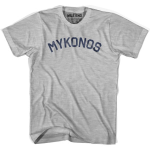 Mykonos Vintage T-Shirt - Adult - Grey Heather