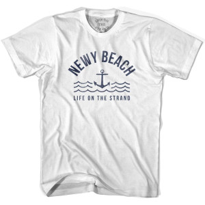 Newy Anchor Life on the Strand T-Shirt - Adult - White Newy Anchor Life on the Strand T-Shirt - Adult - White