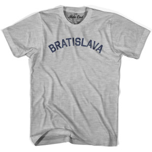 Bratislava Vintage T-Shirt - Adult - Grey Heather