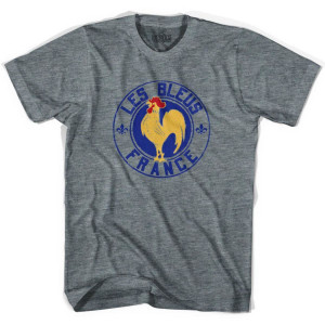 Ultras France Les Bleus Soccer T-shirt - Athletic Grey Ultras France Les Bleus Soccer T-shirt - Athletic Grey