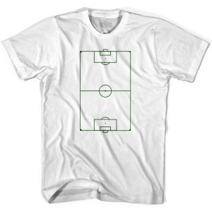 Ultras Soccer Field Soccer T-shirt - White Ultras Soccer Field Soccer T-shirt - White