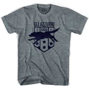 Ultras Italy Wolf Soccer T-shirt - Athletic Grey Ultras Italy Wolf Soccer T-shirt - Athletic Grey