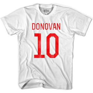 Ultras Donovan 10 Soccer T-shirt - White Ultras Donovan 10 Soccer T-shirt - White