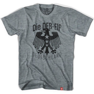Germany Die-Elf Soccer T-shirt - Athletic Grey Germany Die-Elf Soccer T-shirt - Athletic Grey