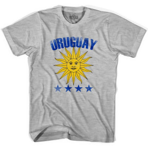 Ultras Uruguay 4 World Cups Ultras Soccer T-shirt - White Ultras Uruguay 4 World Cups Ultras Soccer T-shirt - White