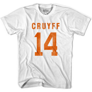 Ultras Cruyff 14 Soccer T-shirt - White Ultras Cruyff 14 Soccer T-shirt - White