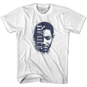 Ultras Deuce Face Burgandy Soccer T-shirt - White Ultras Deuce Face Burgandy Soccer T-shirt - White