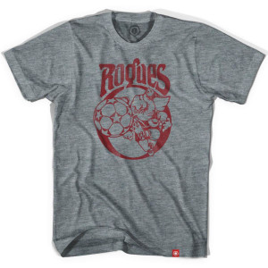 Memphis Rogues Soccer T-shirt - Athletic Grey Memphis Rogues Soccer T-shirt - Athletic Grey