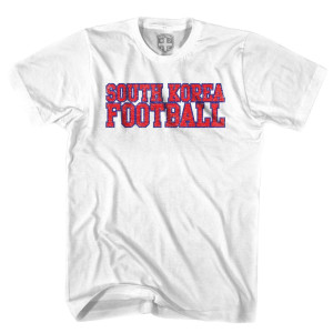 South Korea Football Country T-shirt - White South Korea Football Country T-shirt - White
