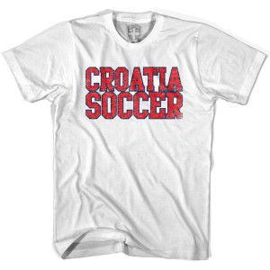 Croatia Soccer Nations World Cup T-shirt - White Croatia Soccer Nations World Cup T-shirt - White