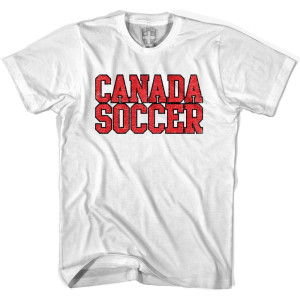 Canada Soccer Nations World Cup T-shirt - White Canada Soccer Nations World Cup T-shirt - White
