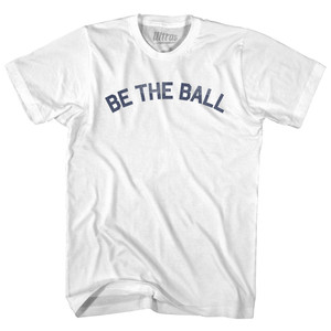 Be The Ball Youth Cotton T-shirt - White Be The Ball Youth Cotton T-shirt - White