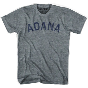 Adana Text T-shirt - Athletic Grey Adana Text T-shirt - Athletic Grey
