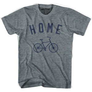 Home Vintage Bike T-shirt - Athletic Grey