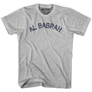 Al Basrah Text T-Shirt - Grey Heather