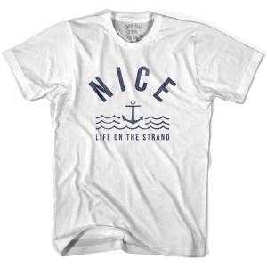 Nice Anchor Life on the Strand T-shirt - White Nice Anchor Life on the Strand T-shirt - White
