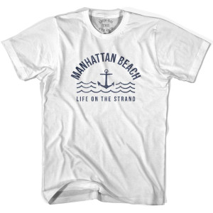 Manhattan Anchor Life on the Strand T-shirt - White
