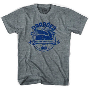 Ultras Porto Dragoes Dragons Soccer T-shirt-Adult - Athletic Grey Ultras Porto Dragoes Dragons Soccer T-shirt-Adult - Athletic Grey