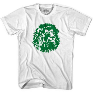Ultras Cameroon Lion Soccer T-Shirt - Adult - White Ultras Cameroon Lion Soccer T-Shirt - Adult - White