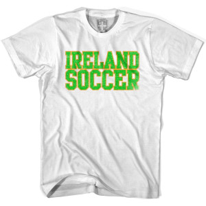 Ireland Soccer Nations World Cup T-Shirt - Adult - White Ireland Soccer Nations World Cup T-Shirt - Adult - White