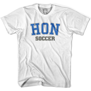 Honduras HON Soccer Country Code T-Shirt - Adult - White Honduras HON Soccer Country Code T-Shirt - Adult - White