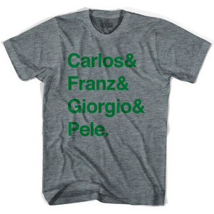 Ultras New York Cosmos Legends Soccer Ultras Soccer T-Shirt - Adult - Athletic Grey Ultras New York Cosmos Legends Soccer Ultras Soccer T-Shirt - Adult - Athletic Grey