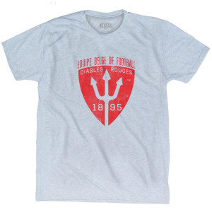 Ultras Belgium Diables Soccer T-shirt - Athletic White Ultras Belgium Diables Soccer T-shirt - Athletic White