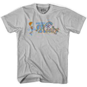 Ultras Minnesota Kicks Soccer T-shirt - Cool Grey Ultras Minnesota Kicks Soccer T-shirt - Cool Grey